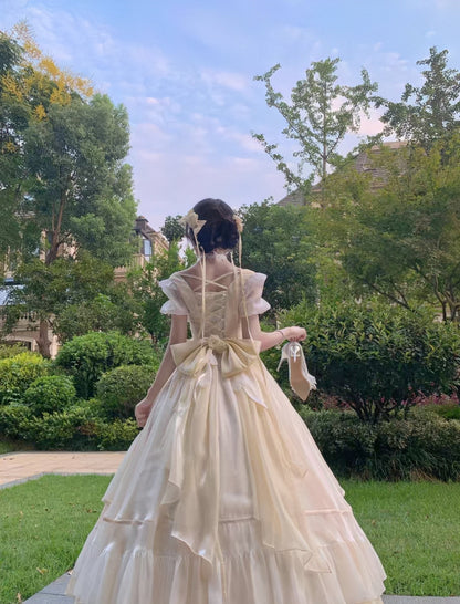 Lolita Formal Dress with Waist Bow