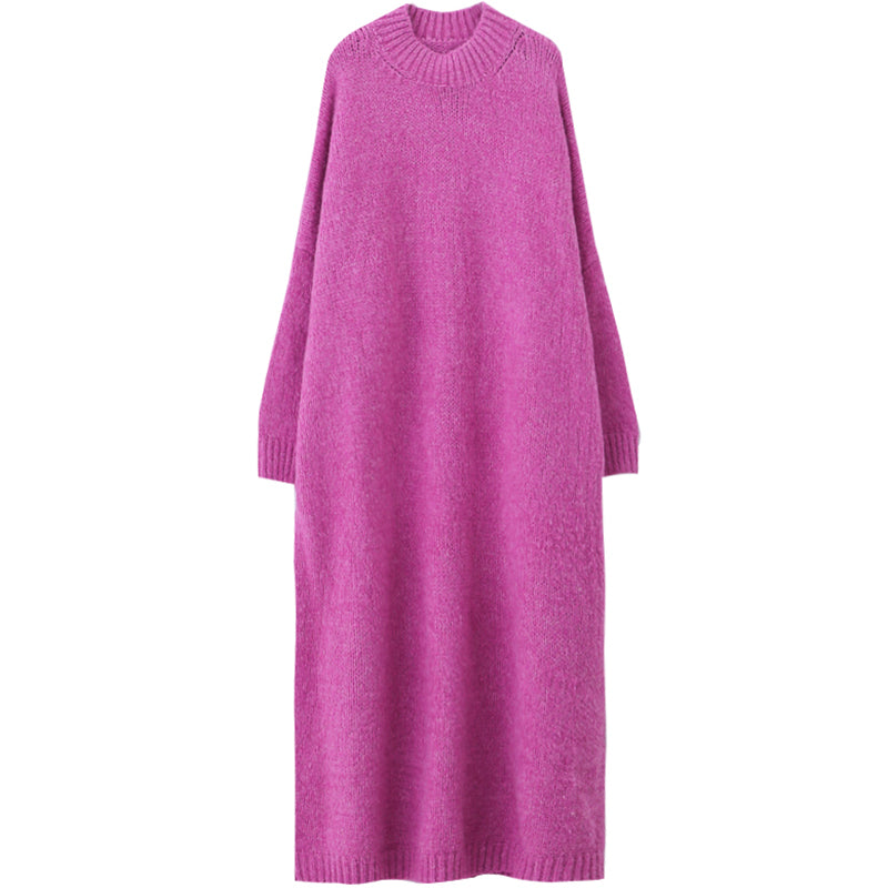 Long Acrylic Sweater Dress