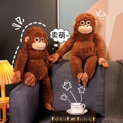 Long Arm Monkey Plush Hanging Doll Toy