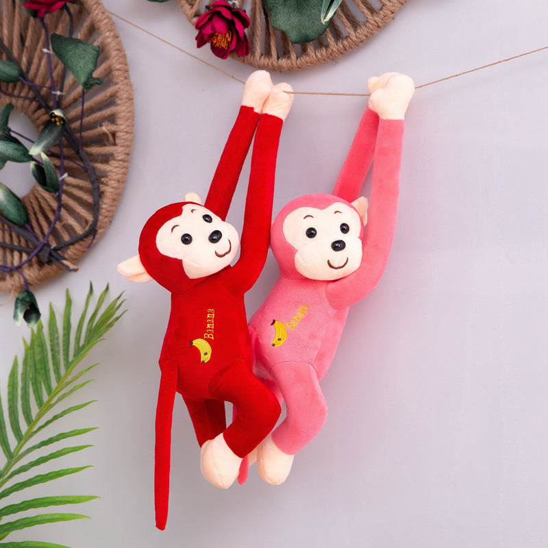 Long Arm Monkey Plush Toy with Sound