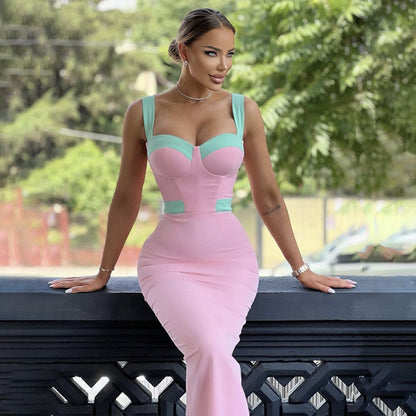 Long bandage dress