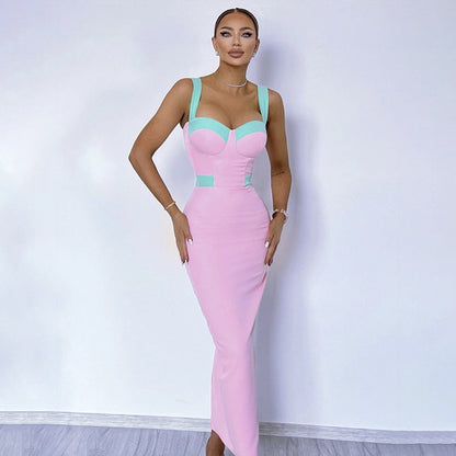 Long bandage dress