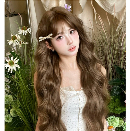 Long, big wavy, long curly hair wig