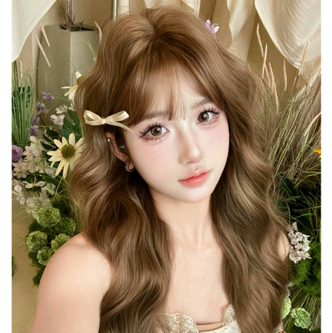 Long, big wavy, long curly hair wig