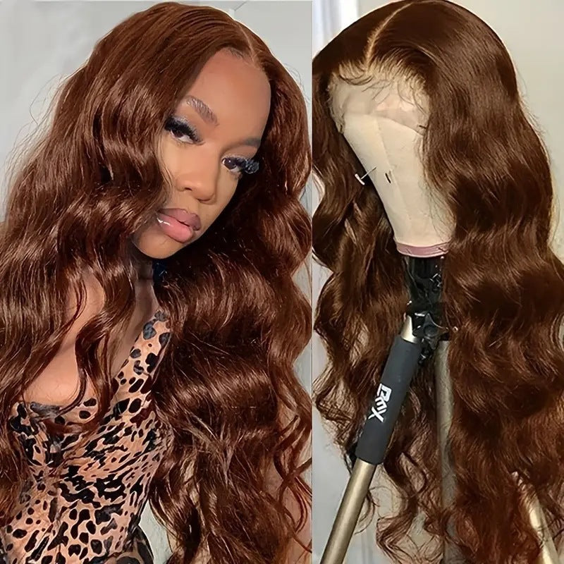 Long Curly Front Lace Synthetic Wig