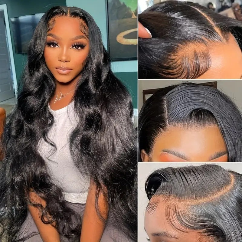 Long Curly Front Lace Synthetic Wig
