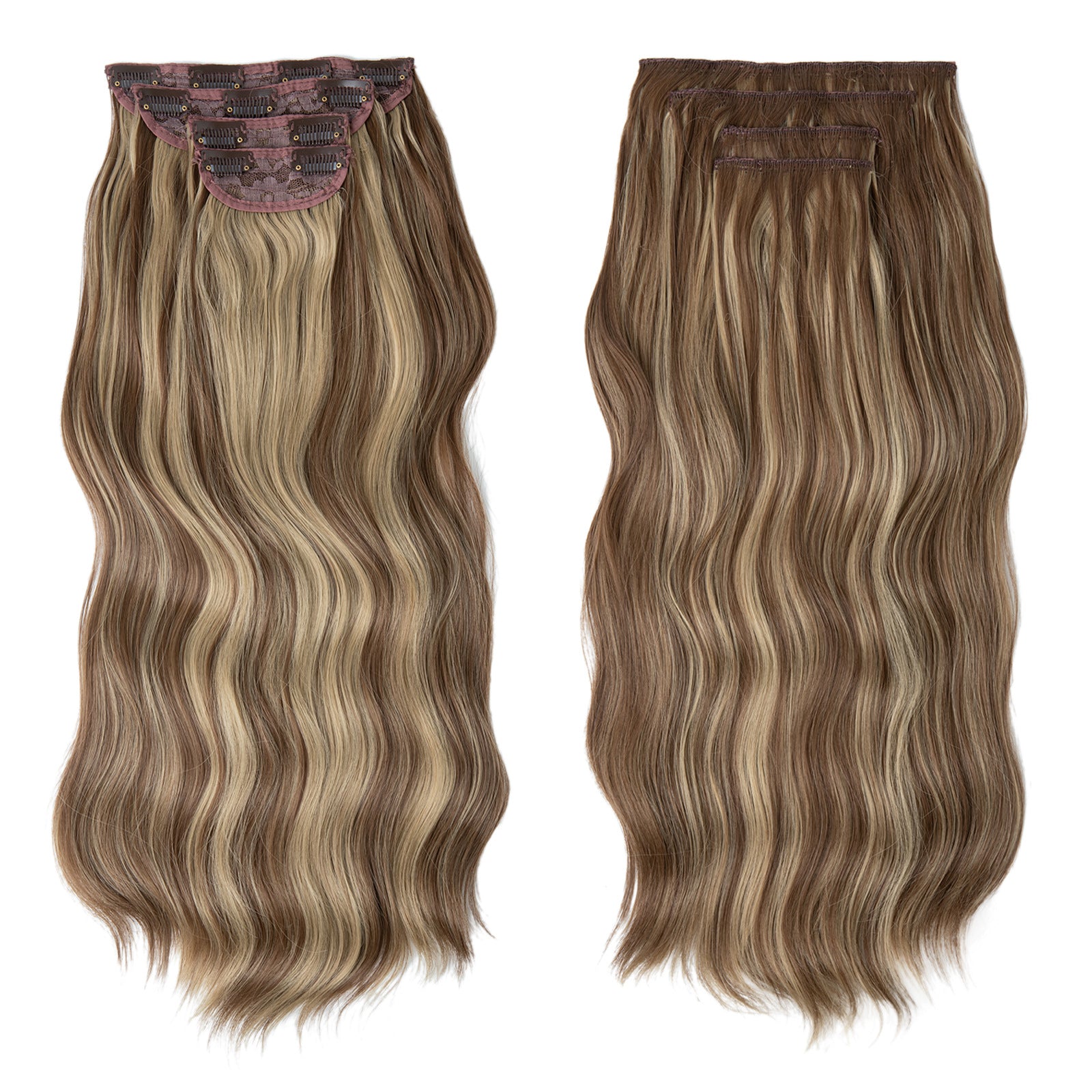 Long curly hair extensions