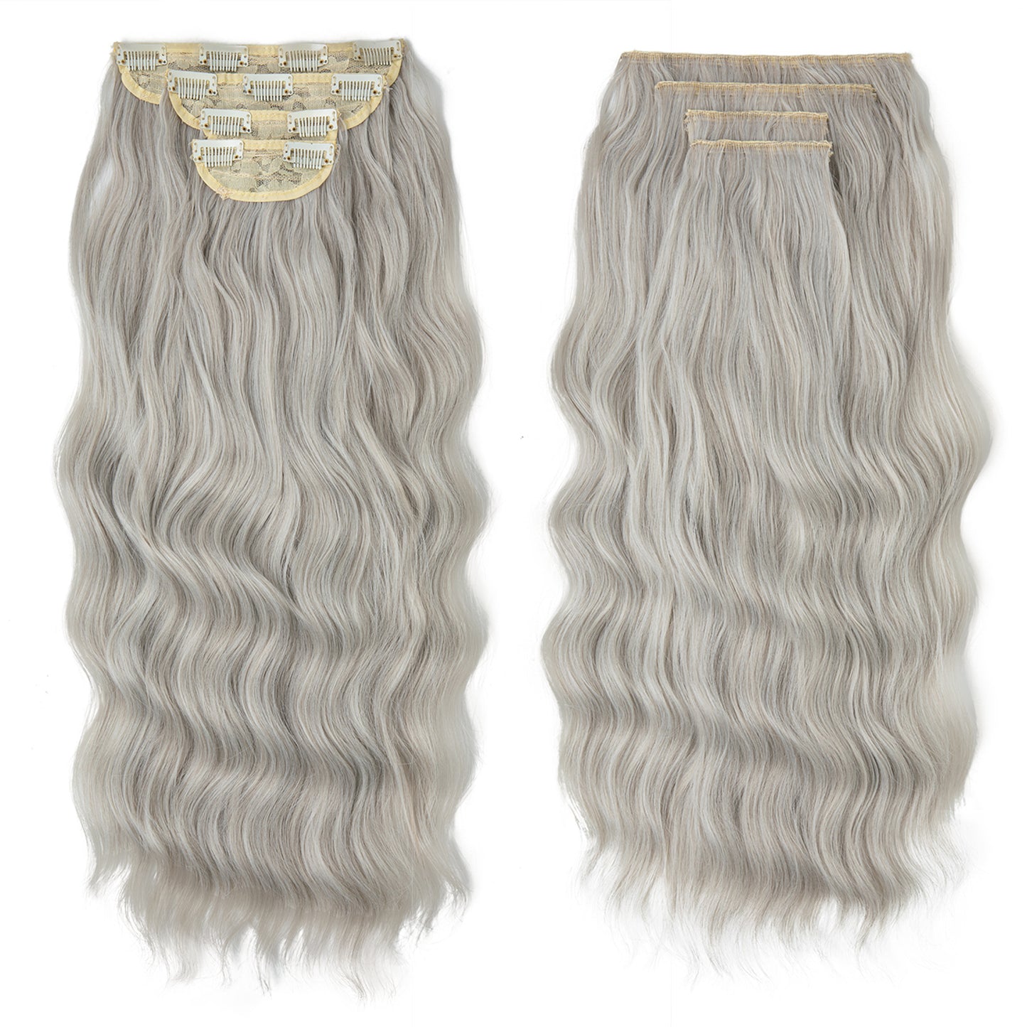 Long curly hair extensions