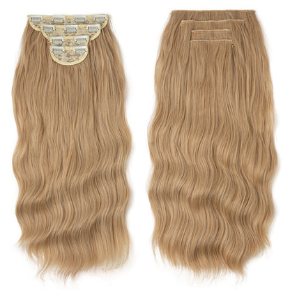 Long curly hair extensions