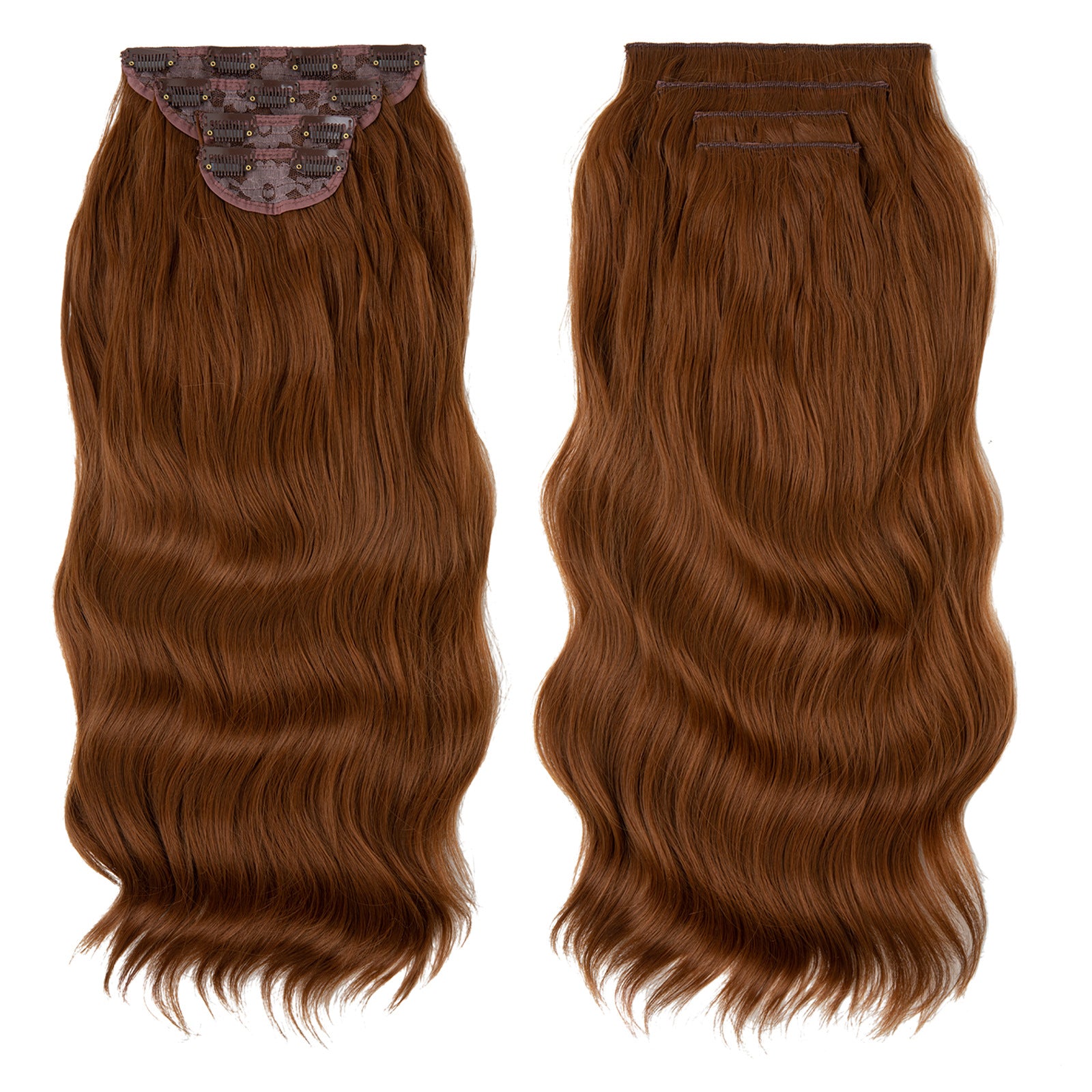 Long curly hair extensions