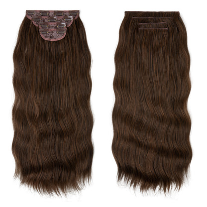 Long curly hair extensions