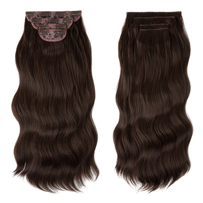 Long curly hair extensions