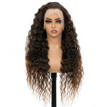 Long Curly Lace Front Synthetic Wig