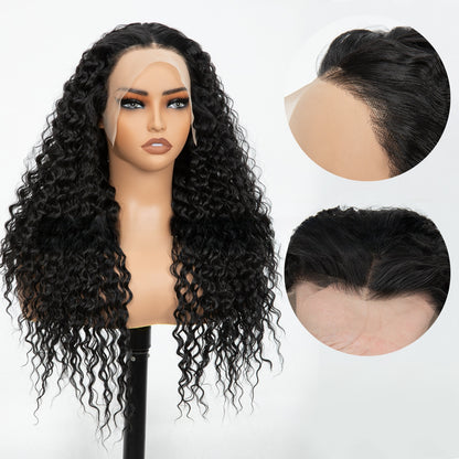 Long Curly Lace Front Synthetic Wig