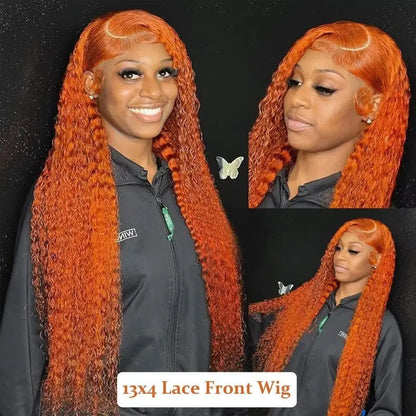 Long Curly Lace Front Synthetic Wig