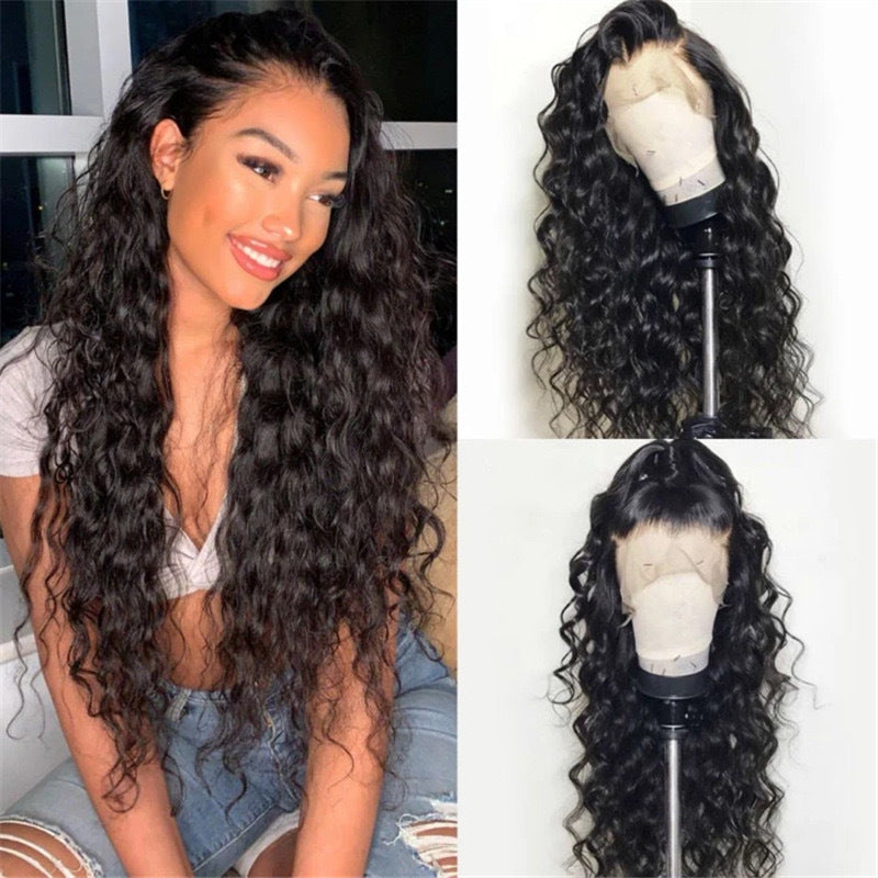 Long Curly Lace Front Synthetic Wig