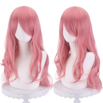 Long Curly Synthetic Cosplay Wig with Heat Resistance
