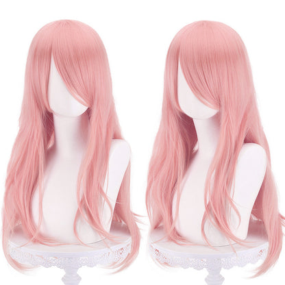 Long Curly Synthetic Cosplay Wig with Heat Resistance