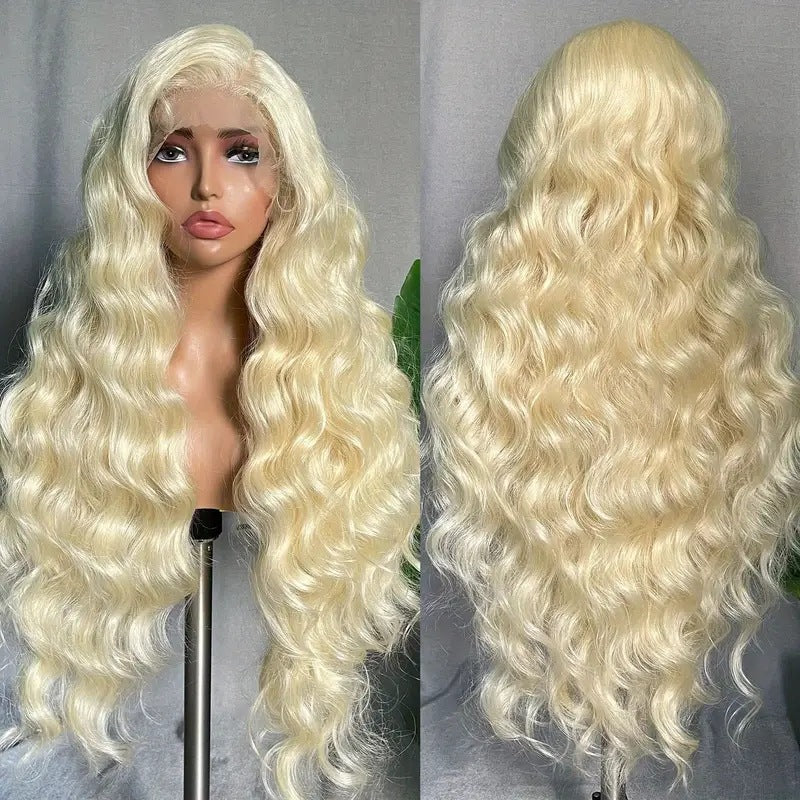 Long Curly Synthetic Hair Wig with Adjustable Bangs