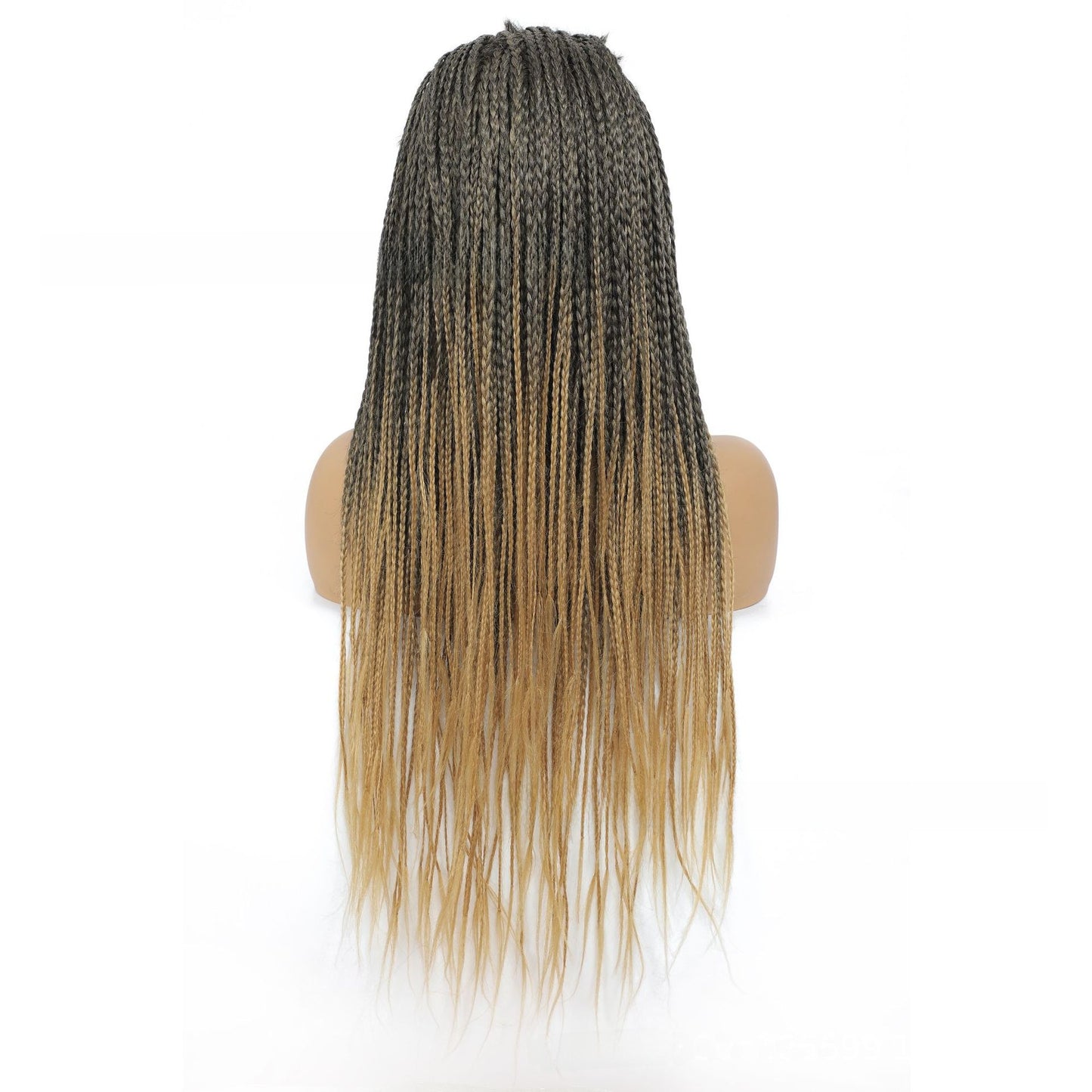 Long Curly Synthetic Hair Wig with Side Bangs