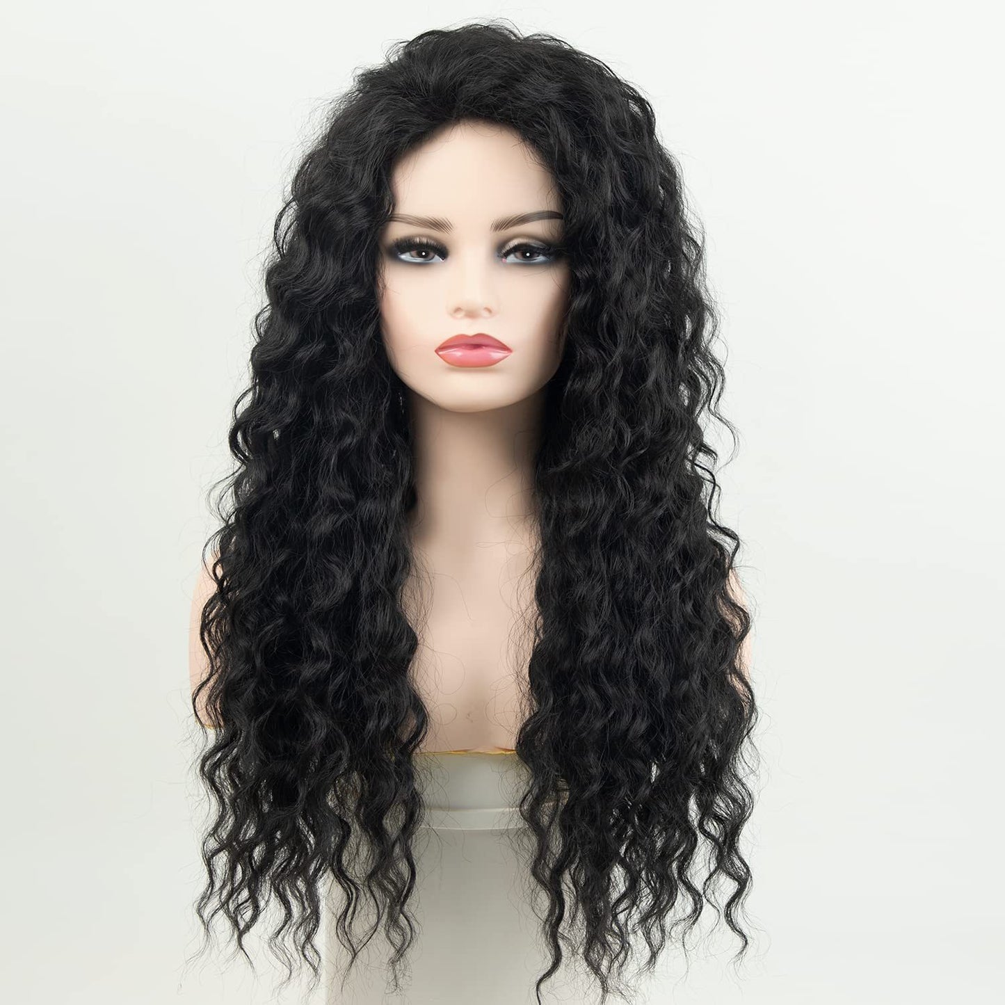 Long Curly Synthetic Lace Front Wigs