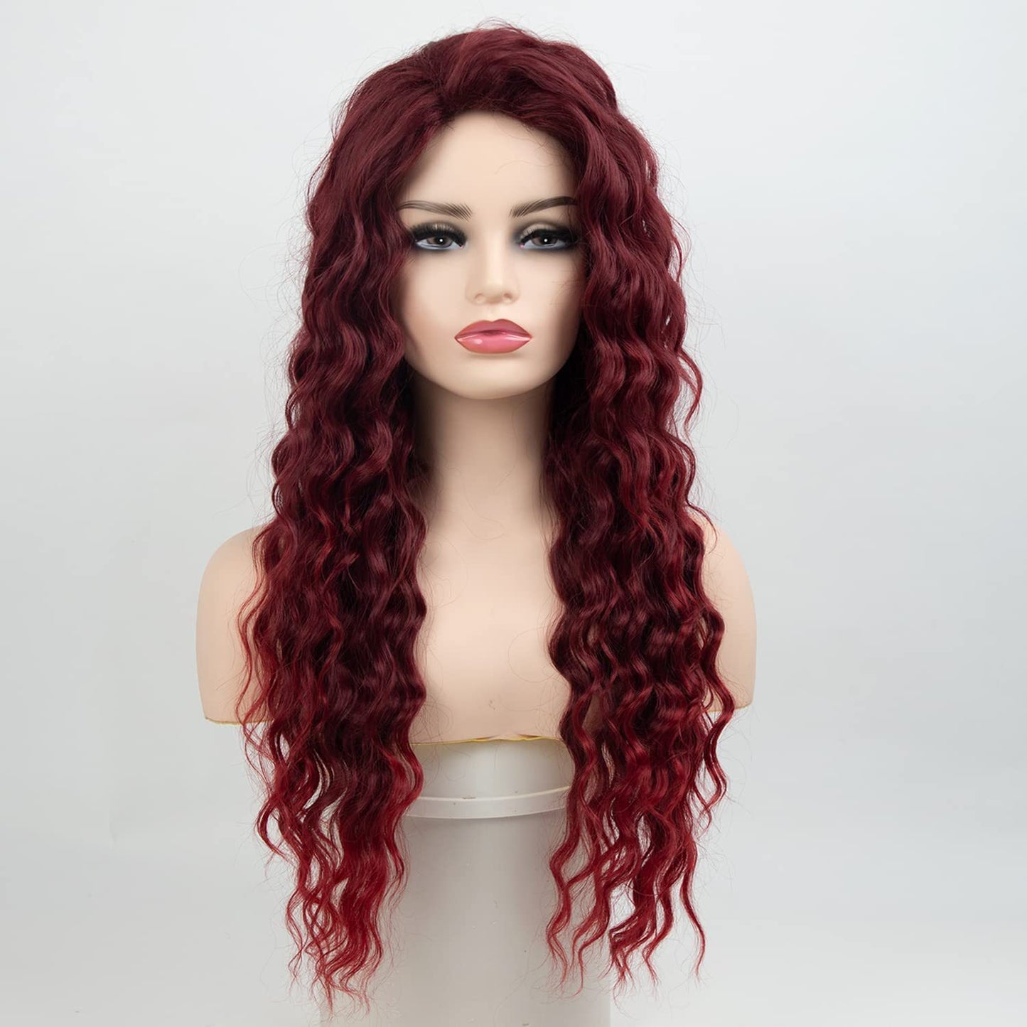 Long Curly Synthetic Lace Front Wigs