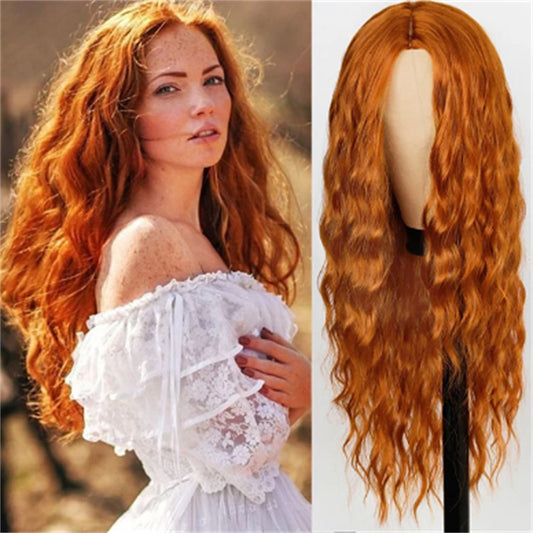 Long Curly Synthetic Wig for Women