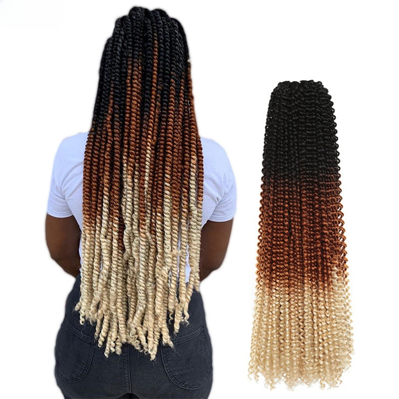 Long curly wig