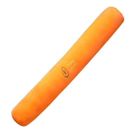 Long Cylindrical Plush Pillow
