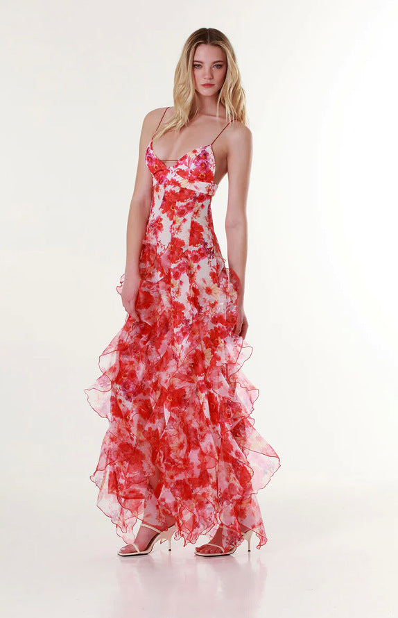 Long elegant evening dress