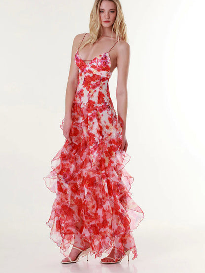 Long elegant evening dress