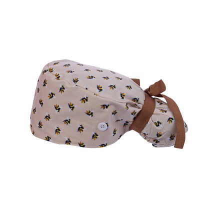 Long hair cap, pure cotton nurse cap