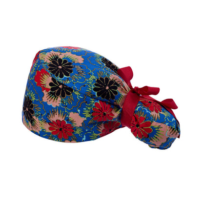 Long hair cap, pure cotton nurse cap