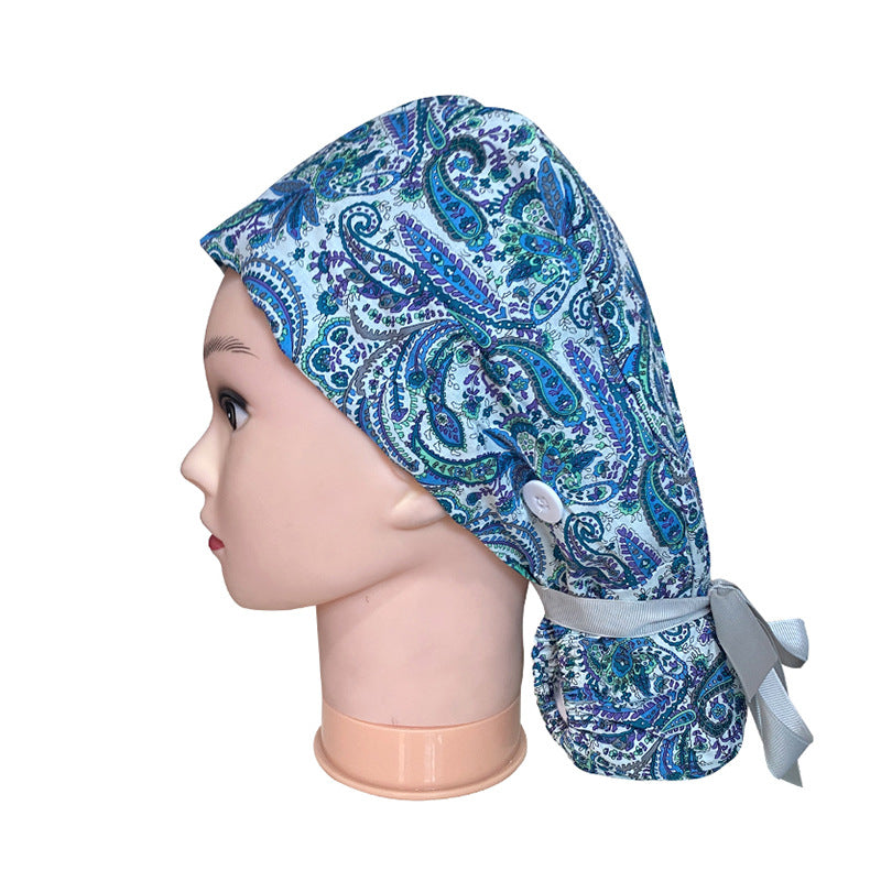 Long hair cap surgical cap