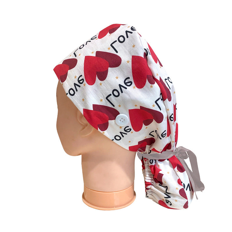 Long hair cap surgical cap