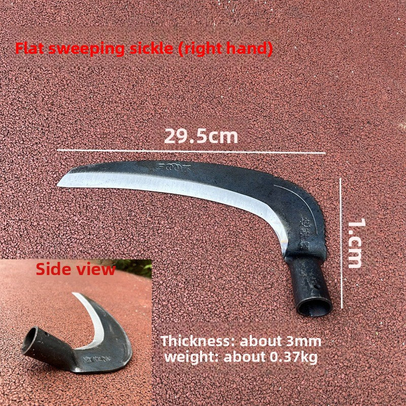 Long Handle Agricultural Sickle for Weed and Grass Cutting