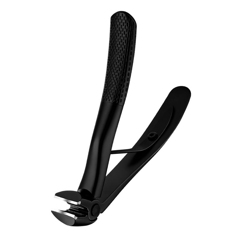 Long Handle Bent Head Stainless Steel Nail Clipper