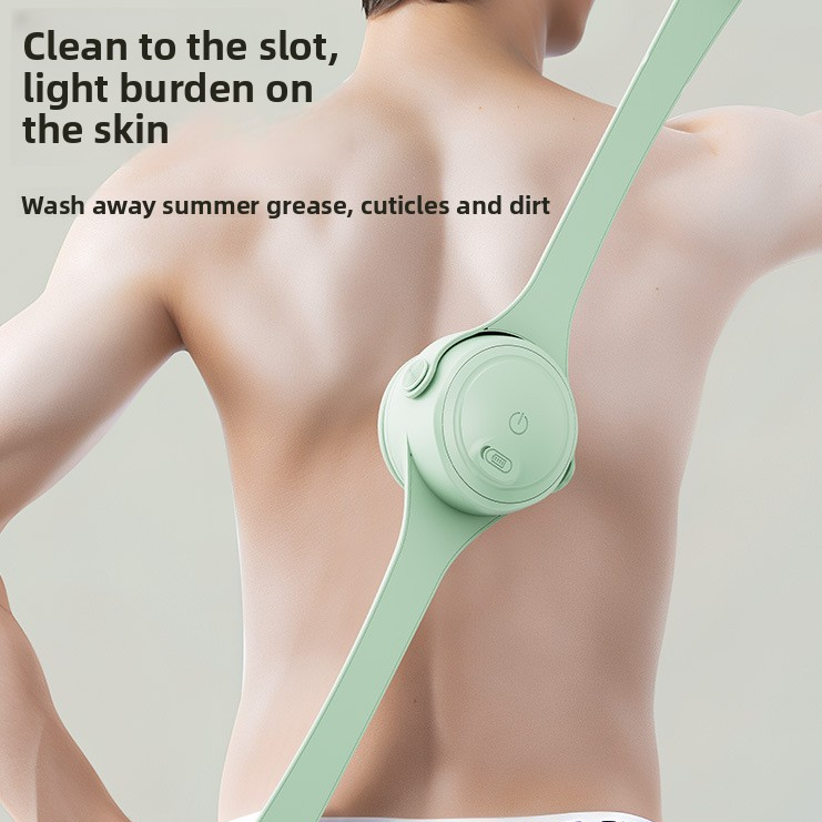 Long Handle Electric Bath Brush with Multiple Heads