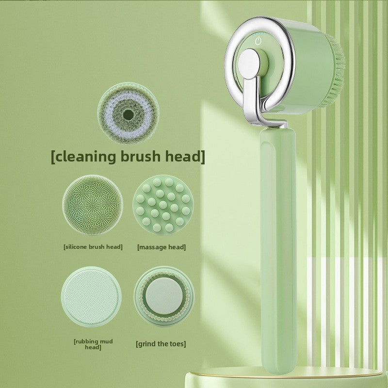 Long Handle Electric Bath Brush with Multiple Speeds