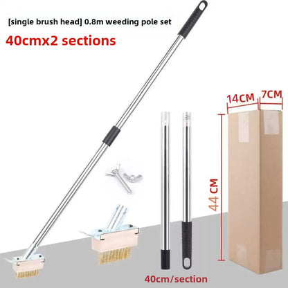 Long Handle Garden Weeding Brush