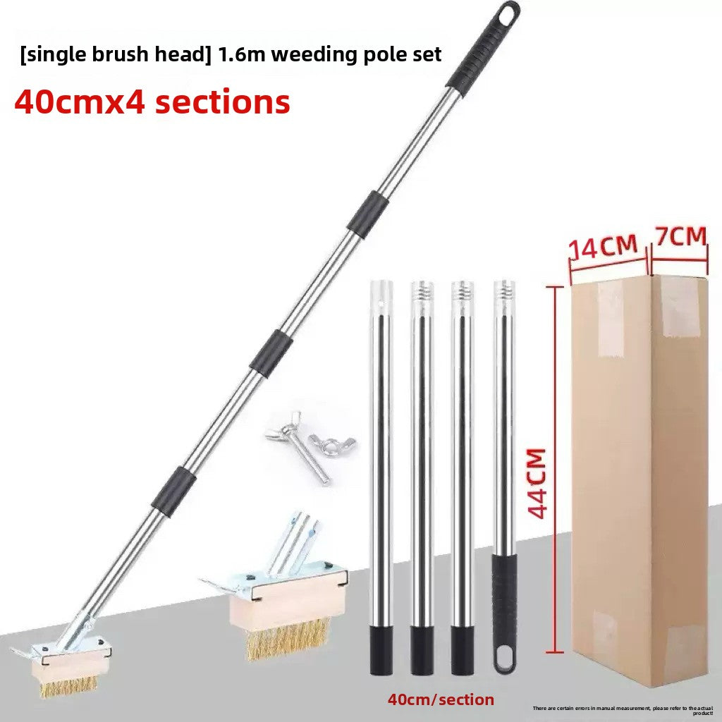 Long Handle Garden Weeding Brush