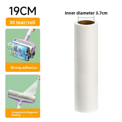 Long Handle Lint Roller with Replaceable Adhesive Paper