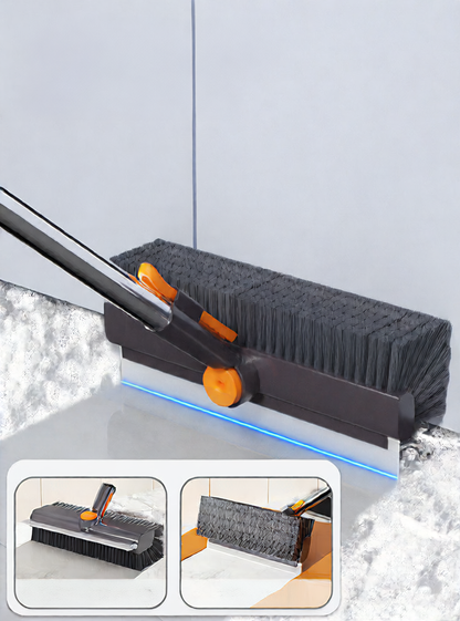 Long-handled cleaning brush