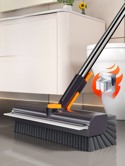 Long-handled cleaning brush