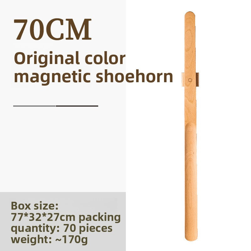 Long-handled household magnetic shoe remover