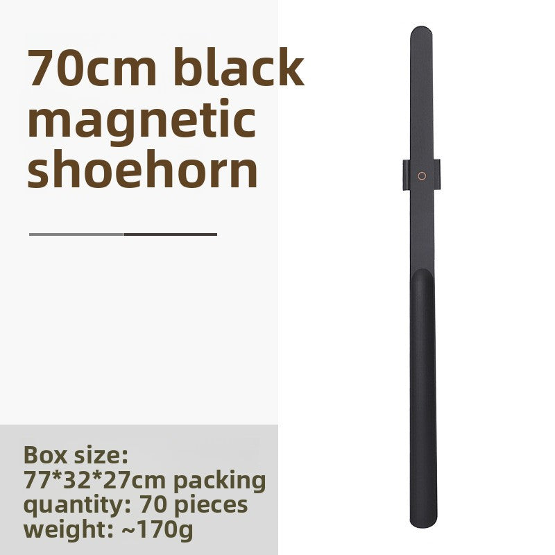 Long-handled household magnetic shoe remover