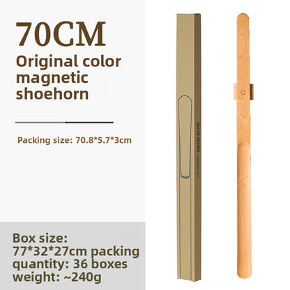 Long-handled household magnetic shoe remover