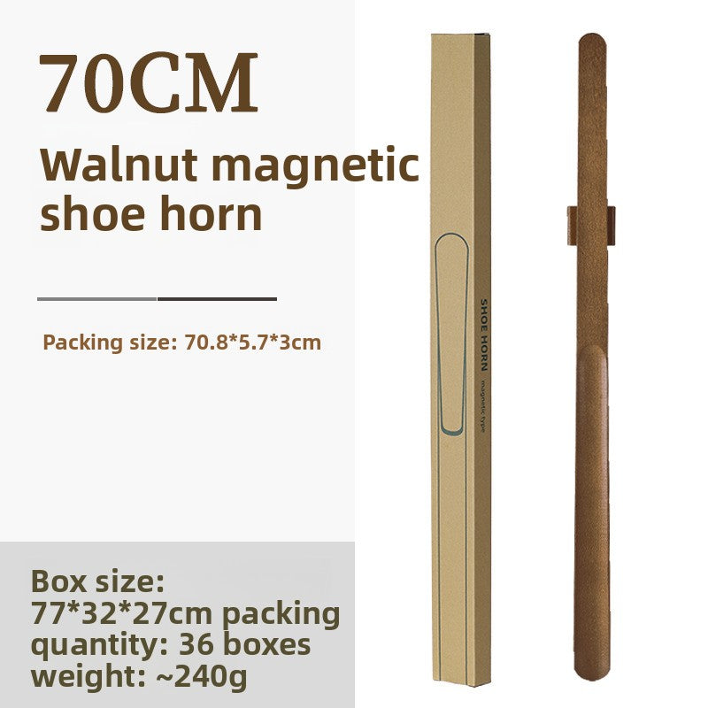 Long-handled household magnetic shoe remover