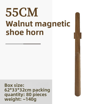 Long-handled household magnetic shoe remover
