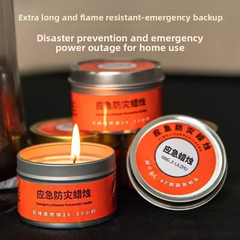 Long-Lasting Emergency Survival Candles